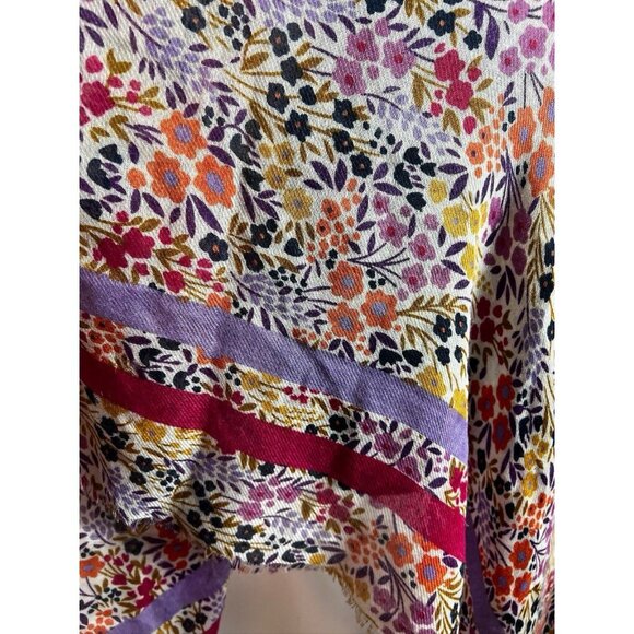 Parfois Floral Colorful Scarf Wrap - Picture 9 of 9